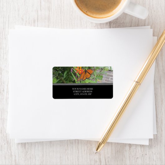 蝶住所 シール (インサイチュ)