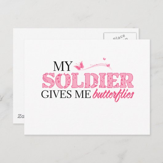 蝶兵 ポストカード (正面/裏面)