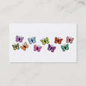 蝶列の名刺 名刺 (裏面)