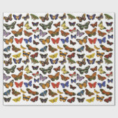 蝶包装紙 ラッピングペーパー (フラット)