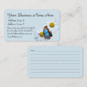 蝶及びデイジーの名刺 名刺 (正面/裏面)