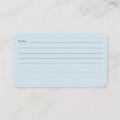 蝶及びデイジーの名刺 名刺 (裏面)