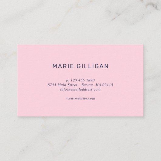 蝶及び花の鮮やかな花パターン 名刺 (裏面)