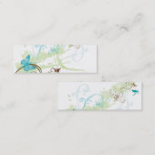 蝶名刺 スキニー名刺 (正面/裏面)