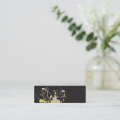 蝶名刺 スキニー名刺 (スタンド正面)