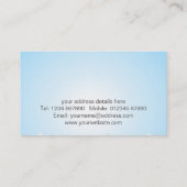 蝶名刺 名刺 (裏面)