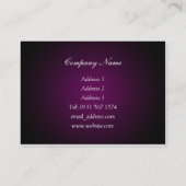 蝶名刺 名刺 (裏面)