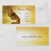 蝶名刺 名刺 (正面/裏面)