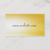 蝶名刺 名刺 (裏面)