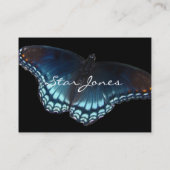 蝶名刺 名刺 (裏面)