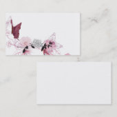 蝶名刺 名刺 (正面/裏面)