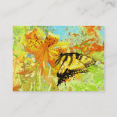 蝶名刺 名刺 (裏面)