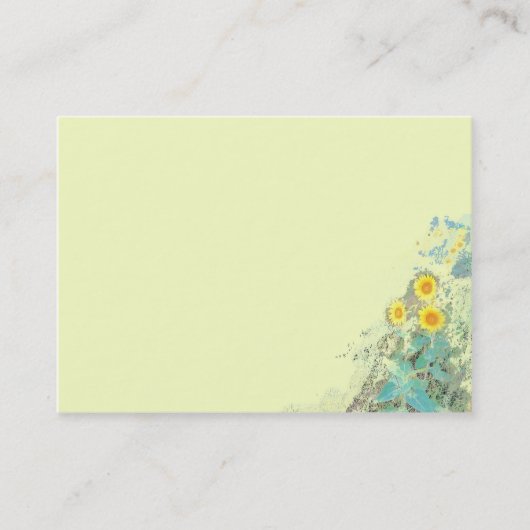 蝶名刺 名刺 (正面)