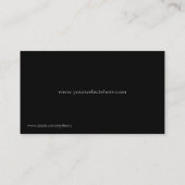 蝶名刺 名刺 (裏面)