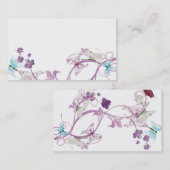 蝶名刺 名刺 (正面/裏面)