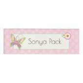 蝶名札 名札 (正面)