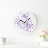 蝶壁時計 ラージ壁時計 (ホーム)