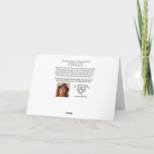 蝶夢VI (I Chingの魚ポット) カード (裏面)