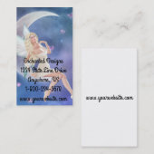 蝶妖精の月の名刺 名刺 (正面/裏面)