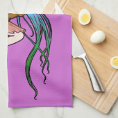 蝶妖精 キッチンタオル (四つ折り)