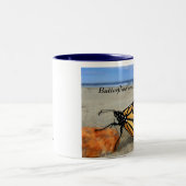 蝶宝石- TDGallery著青 ツートーンマグカップ (中央)