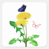 蝶封筒用シールシール スクエアシール (正面)