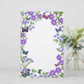 蝶庭の文房具 便箋 (スタンド正面)