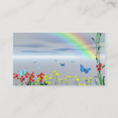 蝶庭の花 名刺 (裏面)