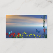 蝶庭 名刺 (裏面)