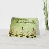 蝶引用文を変えて下さい カード (正面)