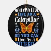 蝶形デザイン束 セラミックオーナメント (左)