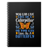 蝶形デザイン束 ノートブック (正面)