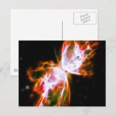 蝶形星雲 ポストカード (正面/裏面)