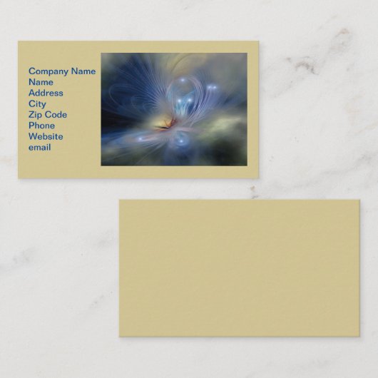 蝶形星雲 名刺 (正面/裏面)