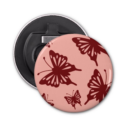 蝶形模様2 栓抜き (正面)