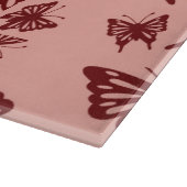 蝶形模様 カッティングボード (角)