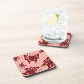 蝶形模様 コースター (右側)
