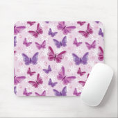 蝶形模様 マウスパッド (マウス)