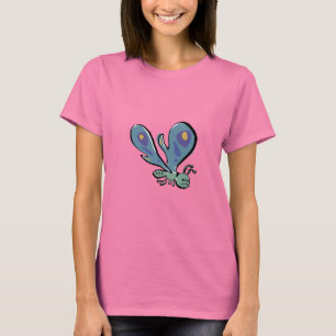 蝶怒槽頂上 Tシャツ