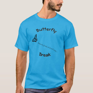 蝶愛好家のためのTシャツ: Butterfly Break Tシャツ