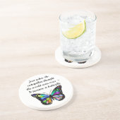 蝶感動的引用文ホープエレガントス コースター (側面)