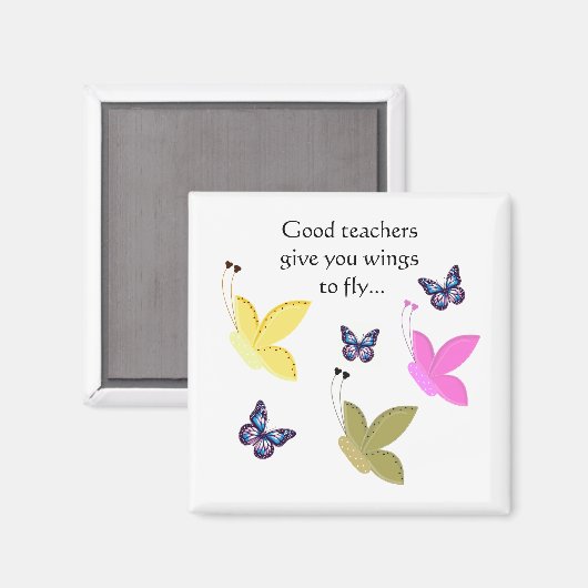 蝶感動的引用文先生 マグネット (正面/裏面)