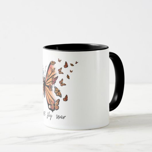蝶感動的昇華 マグカップ (正面右)