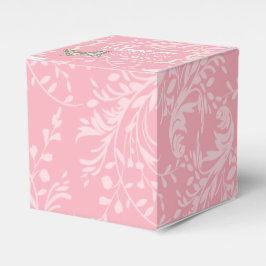 蝶感謝していお花ガール結婚式の引き出物箱 フェイバーボックス