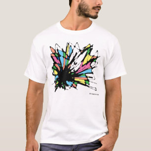 蝶抽象芸術1 Tシャツ