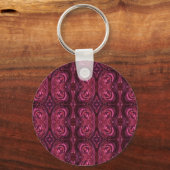 蝶抽象芸術 キーホルダー (正面)