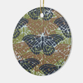 蝶抽象芸術 セラミックオーナメント (左)