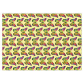 蝶抽象芸術 テーブルクロス (正面(横))