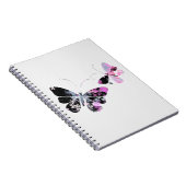 蝶抽象芸術 ノートブック (右側)