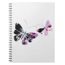 蝶抽象芸術 ノートブック